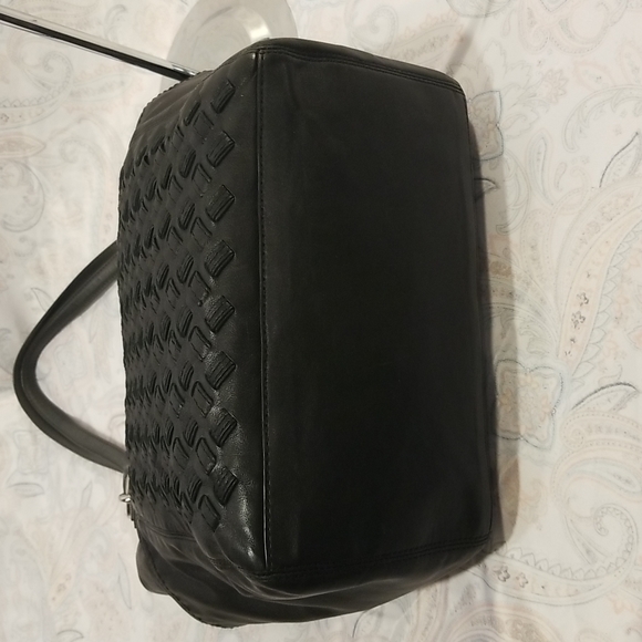 Black Woven Coach Tote & Matching Clutch - Picture 13 of 15